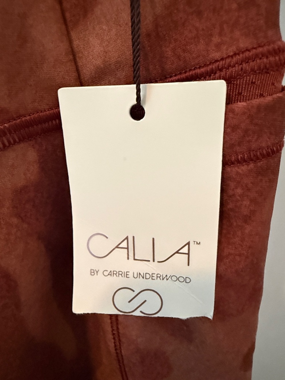 CALIA by Carrie Underwood Rust Camo Leggings - Picture 2 of 7